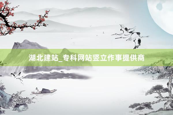 湖北建站_专科网站竖立作事提供商